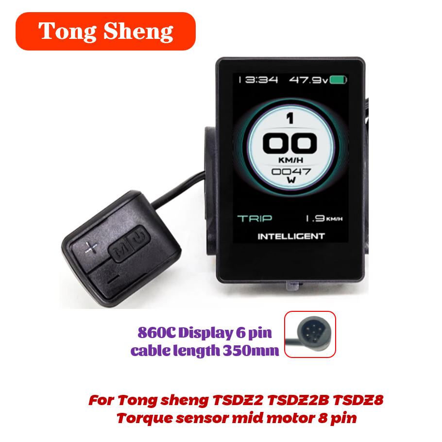 Tongsheng Tsdz2B Mid Drive Motor - Tongsheng TSDZ2 TSDZ2B คันเร่ง 1 ถึง