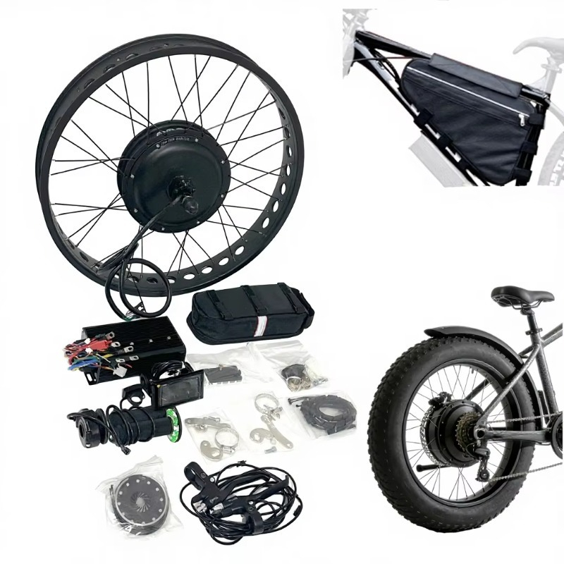 Fat Tire Ebike Conversion Kit 2000W - ชุดมอเตอร์ฮับยางใหญ่พิเศษ 20x4 72v 5000w 3000w 2000w