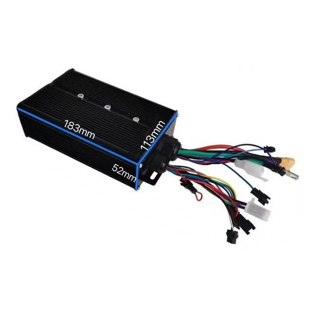 Sine Wave Controller 48V 72V 80A - ตัวควบคุมมอเตอร์ไร้แปรงถ่านสำหรับจักรยานไฟฟ้า 3000W 48V-72V 60A/80A โหมดคู่ 18