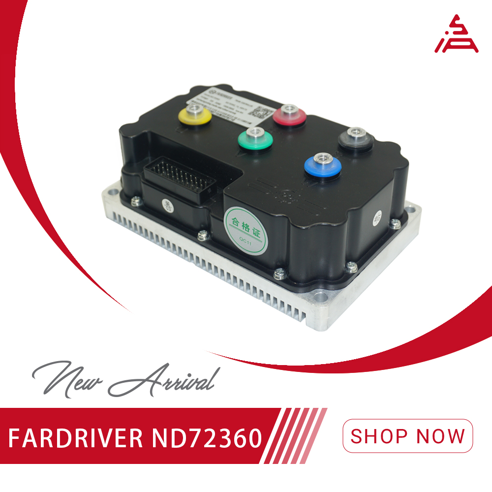 Programmable Bldc Motor Controller 96V - ตัวควบคุมมอเตอร์ BLDC แบบไซน์เวฟ Fardriver ND96360 96V