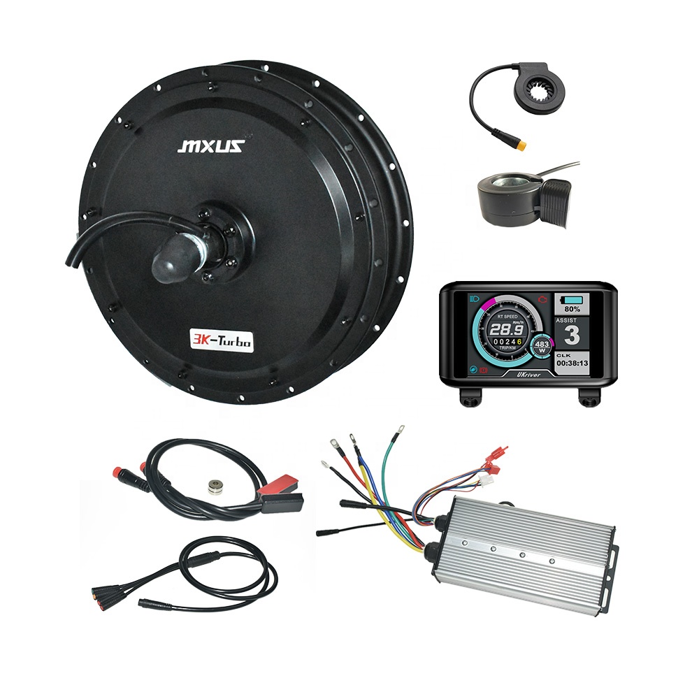 Ebike Conversion Kit 72V 3000W - ชุดแปลงมอเตอร์ฮับจักรยานไฟฟ้า MXUS ขนาด 135 มม. สำหรับมอเตอร์ไซค์