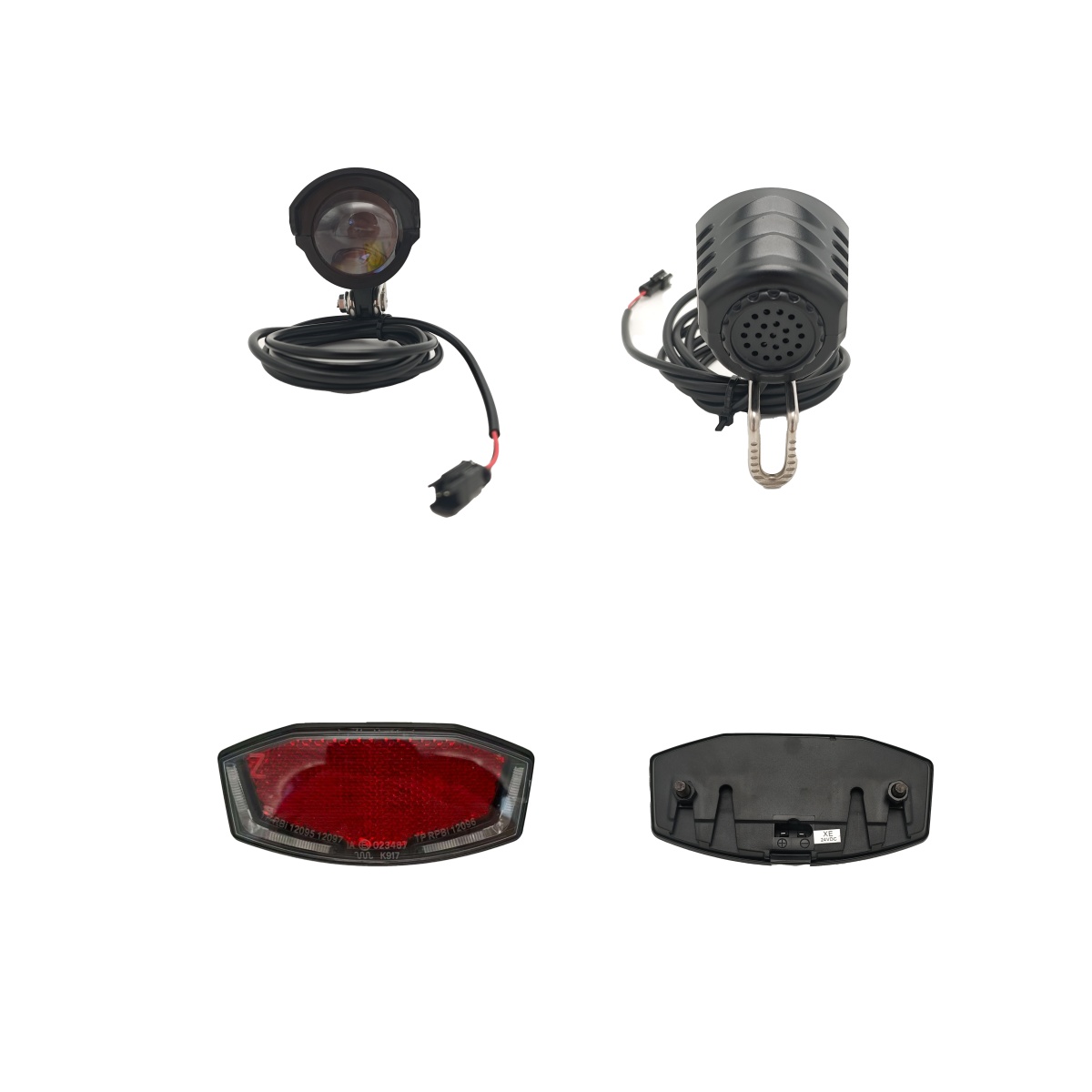 Tongsheng Tsdz2B Mid Drive Motor - ไฟหน้าและไฟท้าย 6V สำหรับชุดมอเตอร์ขับเคลื่อนกลาง Tongsheng TSDZ2B TSDZ2
