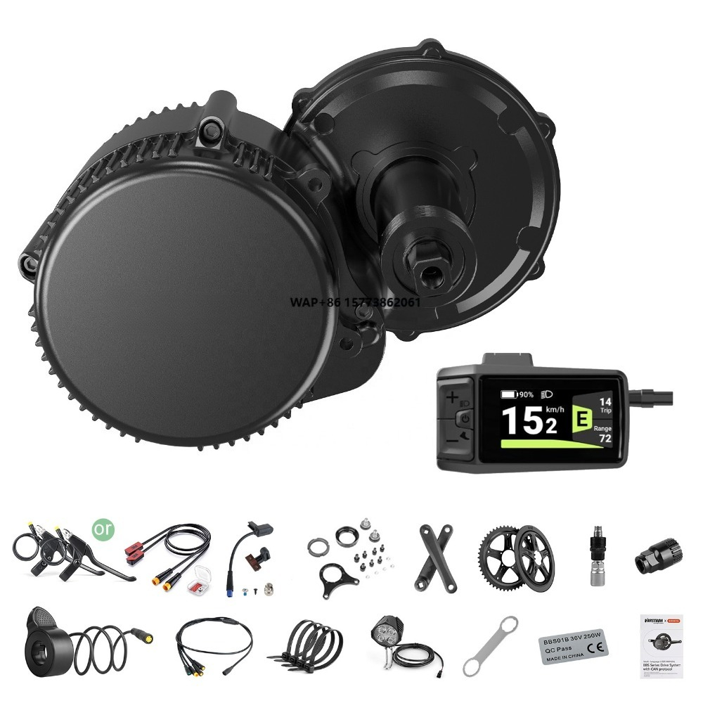 Mid Drive Motor Kit 52V 1000W - ชุดแปลงมอเตอร์ขับเคลื่อนกลาง BBSHD 48v 52v 1000W พร้อมเซ็นเซอร์ความเร็ว