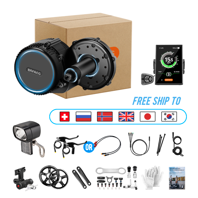 Bafang Bbs02B 48V 750W Mid Drive Kit - ชุดมอเตอร์ขับเคลื่อนกลาง Bafang UART 750W 500W 250W