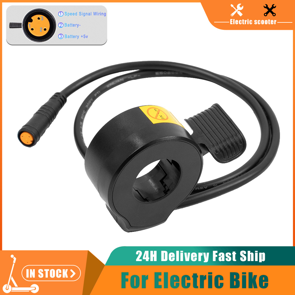 Bafang Bbshd 1000W Conversion Kit - 130X EBike Thumb คันเร่งสําหรับ Bafang กลางไดรฟ์มอเตอร์