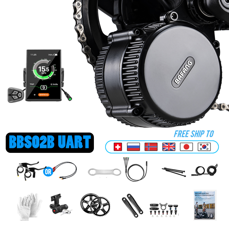 Bafang Bbs02B 48V 750W Mid Drive Kit - Bafang ชุดแปลงมอเตอร์ M325 M215กลาง48V 750W แบบไร้แปรงถ่านสำหรับ