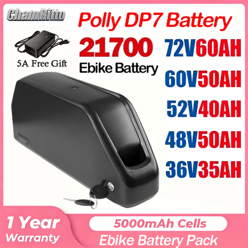 Electric Bicycle Battery 72V 30Ah - แบตเตอรี่จักรยานไฟฟ้า Hailong Polly 48V 60V 36V