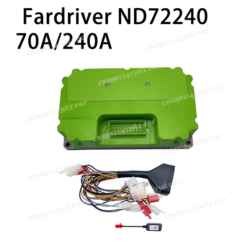 Sine Wave Controller 48V 72V 80A - ตัวควบคุมมอเตอร์สกู๊ตเตอร์ไฟฟ้าแบบโปรแกรมได้ รองรับการดีบักผ่านบลูทูธ 48V-72V 80A 3KW DC