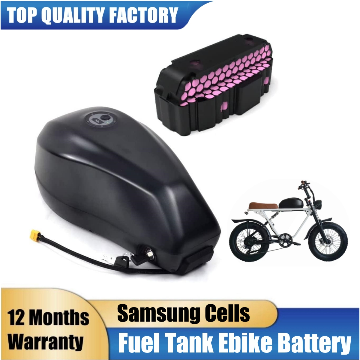 แบตเตอรี่จักรยานไฟฟ้าแบบถังน้ำ - Electric Bicycle Battery 72V 30Ah บทวิจารณ์และราคา