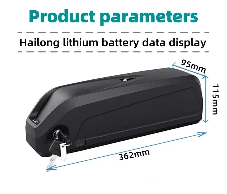 แบตเตอรี่จักรยานไฟฟ้าหลายขนาด  - Ebike Battery 48V 20Ah Hailong บทวิจารณ์และราคา