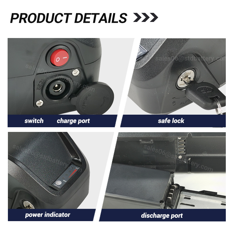 ALX Hailong แบตเตอรี่จักรยานไฟ - Ebike Battery 48V 20Ah Hailong บทวิจารณ์และราคา