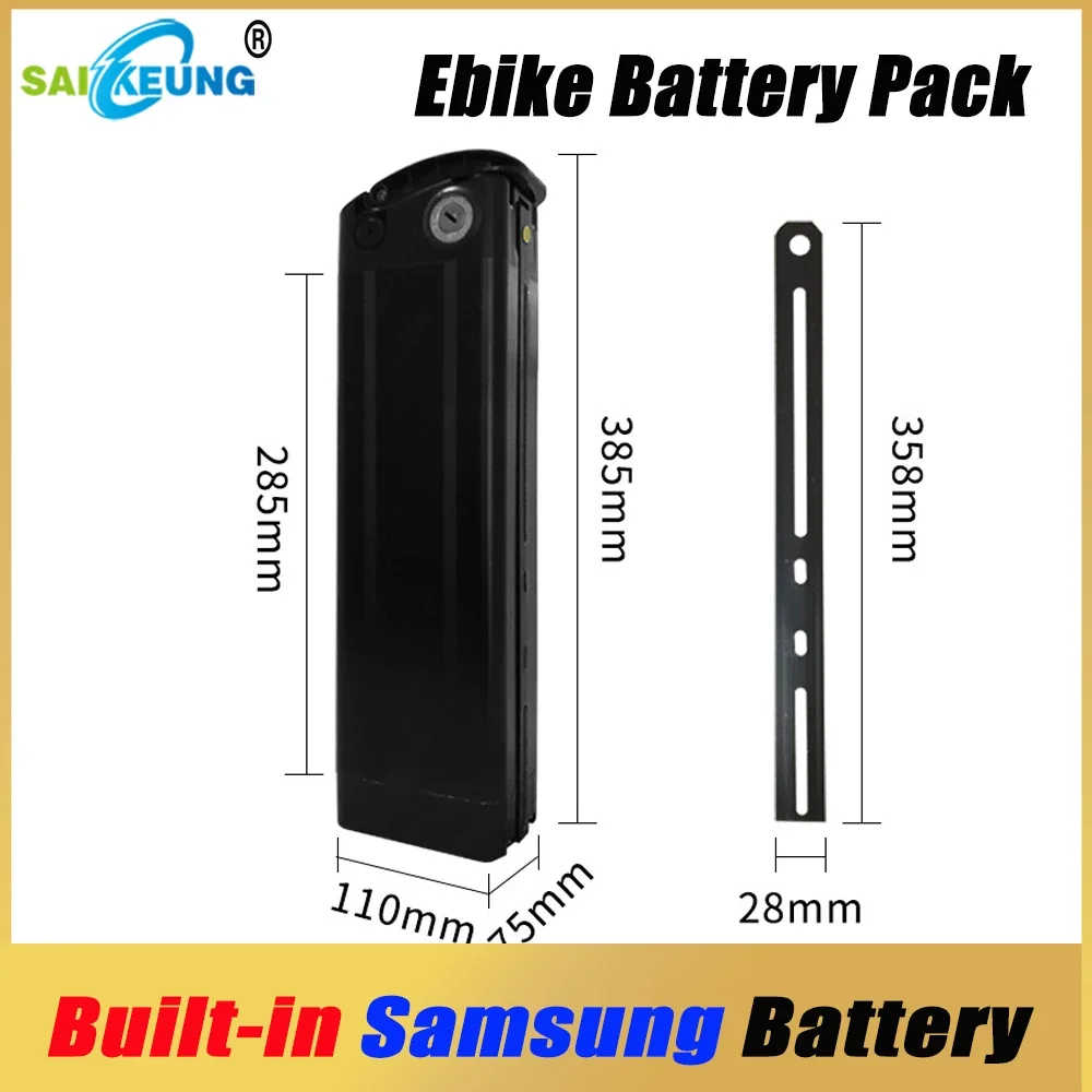 ไฟฟ้าจักรยานSilverFish 48V 20a - Ebike Battery 48V 20Ah Hailong บทวิจารณ์และราคา