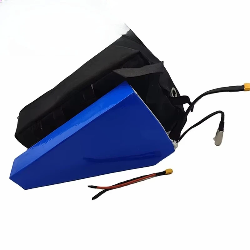 แบตเตอรี่ทรงสามเหลี่ยม 18650 ส - Ebike Battery 52V 20Ah Triangle Pack บทวิจารณ์และราคา