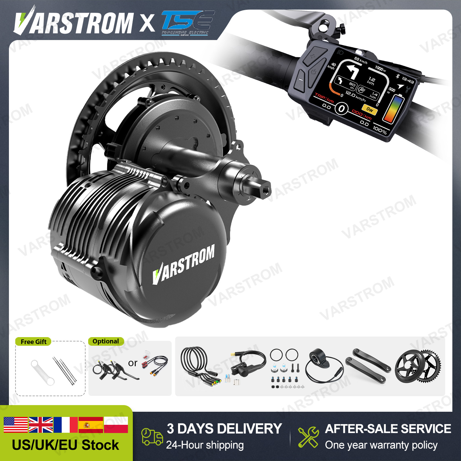 [จัดส่งเร็วภายใน 3 วันในสหรัฐอ - Tongsheng Tsdz2B Mid Drive Motor บทวิจารณ์และราคา