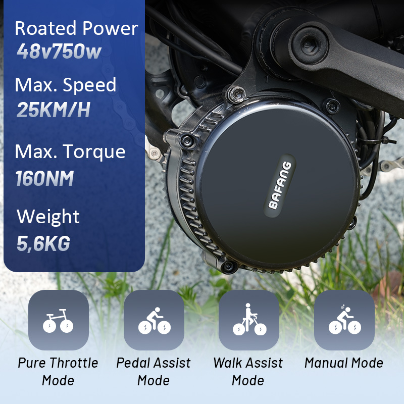Bafang ชุดแปลงมอเตอร์ M325 M21 - Bafang Bbs02B 48V 750W Mid Drive Kit บทวิจารณ์และราคา