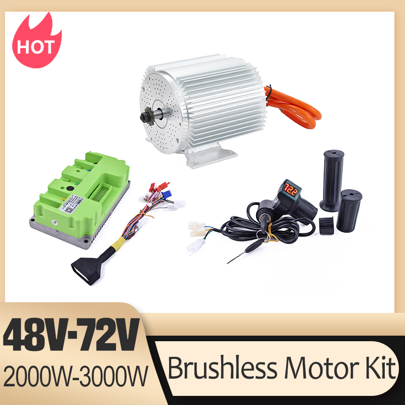 ชุดแปลงมอเตอร์ 3000W 72V มอเตอ - Ebike Conversion Kit 72V 3000W บทวิจารณ์และราคา