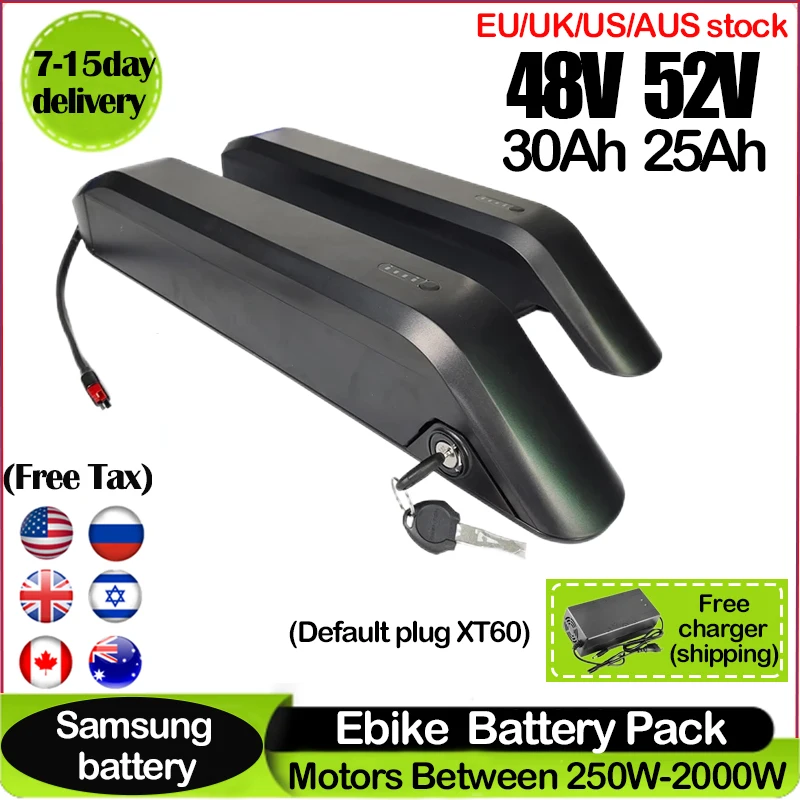 แบตเตอรี่จักรยานไฟฟ้ารุ่นดั้งเ - Ebike Battery 48V 20Ah Hailong บทวิจารณ์และราคา