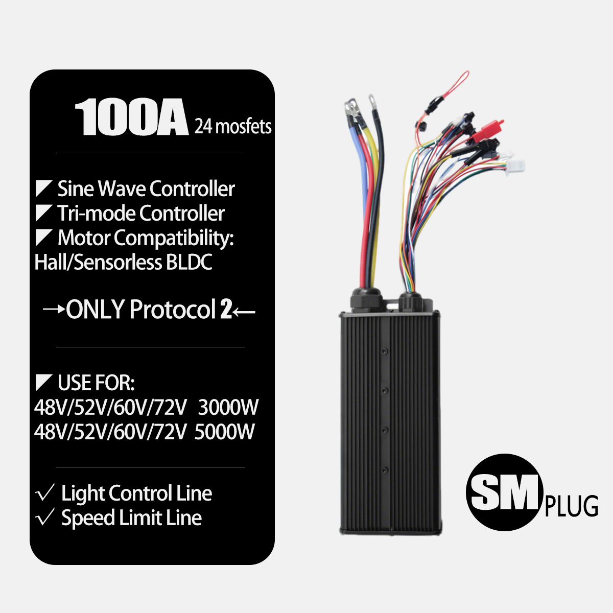 ชุดแปลงจักรยานไฟฟ้า MTX39 E bi - 72V 5000W Hub Motor Kit บทวิจารณ์และราคา
