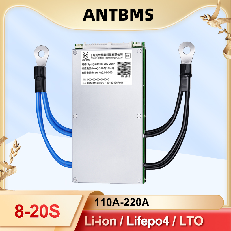 ระบบจัดการแบตเตอรี่อัจฉริยะ AN - Smart Bms 72V 20S 150A Bluetooth บทวิจารณ์และราคา