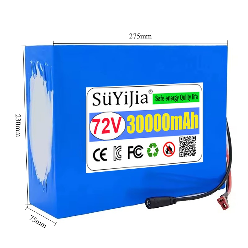 แบตเตอรี่ลิเธียม 72V 30Ah 2170 - Electric Bicycle Battery 72V 30Ah บทวิจารณ์และราคา