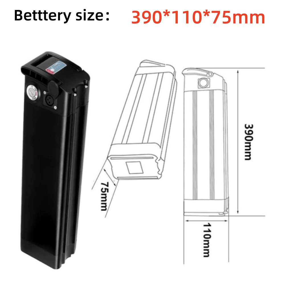 36V/48V 15Ah 20Ah แบตเตอรี่ 18 - Ebike Battery 48V 20Ah Hailong บทวิจารณ์และราคา