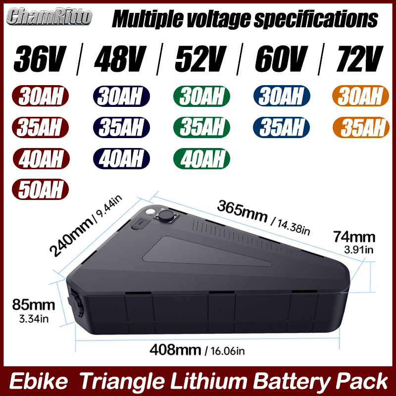 จักรยานไฟฟ้า 60v72v 3000w แบตเ - Electric Bicycle Battery 72V 30Ah บทวิจารณ์และราคา