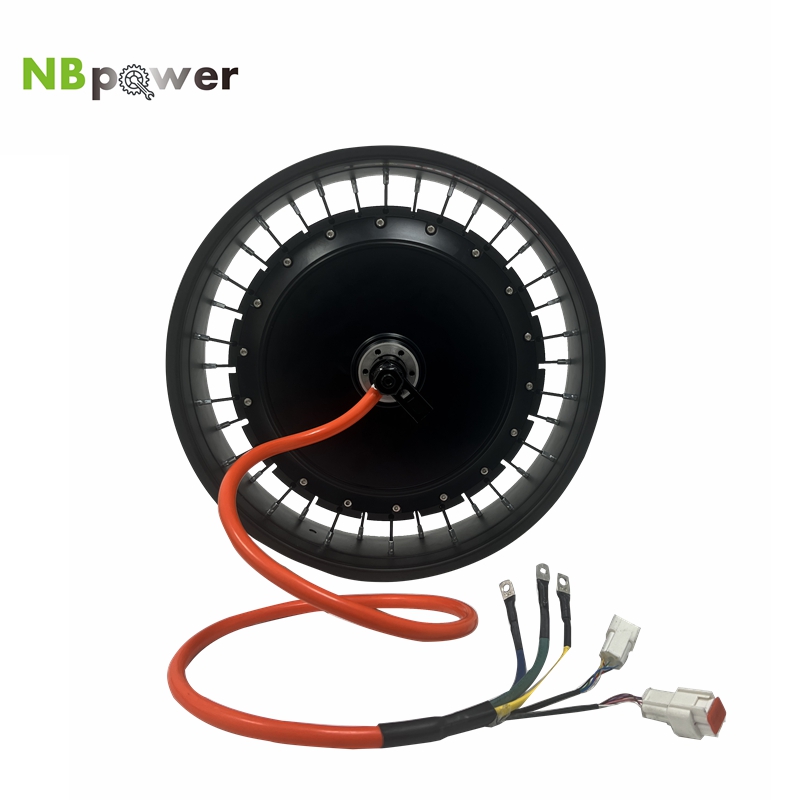 มอเตอร์ล้อจักรยานไฟฟ้า NBpower - 72V 5000W Hub Motor Kit บทวิจารณ์และราคา