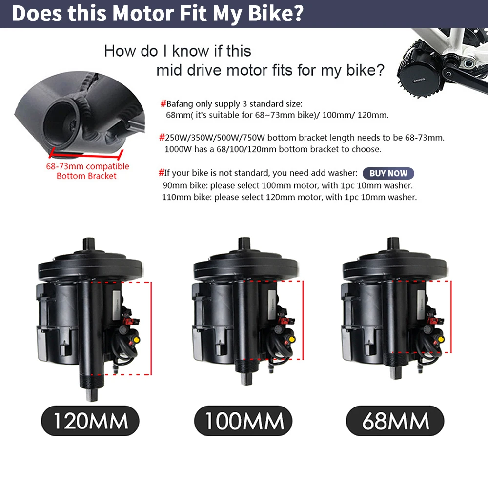 ชุดแปลงจักรยานไฟฟ้า Bafang BBS - Bafang Bbshd 1000W Conversion Kit บทวิจารณ์และราคา